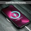 image:imageTENOC Phone Case Compatible with iPhone 11 Pro Clear Case AntiYellowing Protective Bumper Hard Back Cover for 58 InchBlack