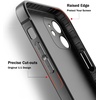 image:imageTENOC Phone Case Compatible with iPhone 11 Pro Clear Case AntiYellowing Protective Bumper Hard Back Cover for 58 InchBlack
