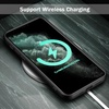 image:imageTENOC Phone Case Compatible with iPhone 11 Pro Clear Case AntiYellowing Protective Bumper Hard Back Cover for 58 InchBlack