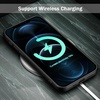 image:imageTENOC Phone Case Compatible with iPhone 11 Pro Clear Case AntiYellowing Protective Bumper Hard Back Cover for 58 InchBlack