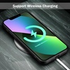 image:imageTENOC Phone Case Compatible with iPhone 11 Pro Clear Case AntiYellowing Protective Bumper Hard Back Cover for 58 InchBlack