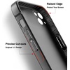 image:imageTENOC Phone Case Compatible with iPhone 11 Pro Clear Case AntiYellowing Protective Bumper Hard Back Cover for 58 InchBlack