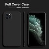 image:imageTENOC Phone Case Compatible with iPhone 11 Pro Clear Case AntiYellowing Protective Bumper Hard Back Cover for 58 InchBlack