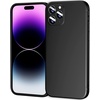 image:imageTENOC Phone Case Compatible with iPhone 11 Pro Clear Case AntiYellowing Protective Bumper Hard Back Cover for 58 InchBlack