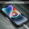 image:imageTENOC Phone Case Compatible with iPhone 11 Pro Clear Case AntiYellowing Protective Bumper Hard Back Cover for 58 InchBlack
