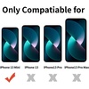 image:imageTENOC Phone Case Compatible with iPhone 11 Pro Clear Case AntiYellowing Protective Bumper Hard Back Cover for 58 InchClear