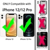 image:imageTENOC Phone Case Compatible with iPhone 11 Pro Clear Case AntiYellowing Protective Bumper Hard Back Cover for 58 InchClear