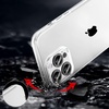 image:imageTENOC Phone Case Compatible with iPhone 11 Pro Clear Case AntiYellowing Protective Bumper Hard Back Cover for 58 InchClear