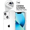 image:imageTENOC Phone Case Compatible with iPhone 11 Pro Clear Case AntiYellowing Protective Bumper Hard Back Cover for 58 InchClear