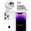 image:imageTENOC Phone Case Compatible with iPhone 11 Pro Clear Case AntiYellowing Protective Bumper Hard Back Cover for 58 InchClear