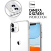 image:imageTENOC Phone Case Compatible with iPhone 11 Pro Clear Case AntiYellowing Protective Bumper Hard Back Cover for 58 InchClear