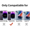 image:imageTENOC Phone Case Compatible with iPhone 11 Pro Clear Case AntiYellowing Protective Bumper Hard Back Cover for 58 InchClear