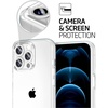 image:imageTENOC Phone Case Compatible with iPhone 11 Pro Clear Case AntiYellowing Protective Bumper Hard Back Cover for 58 InchClear