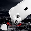 image:imageTENOC Phone Case Compatible with iPhone 11 Pro Clear Case AntiYellowing Protective Bumper Hard Back Cover for 58 InchClear