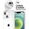 image:imageTENOC Phone Case Compatible with iPhone 11 Pro Clear Case AntiYellowing Protective Bumper Hard Back Cover for 58 InchClear