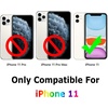 image:imageTENOC Phone Case Compatible with iPhone 11 Pro Clear Case AntiYellowing Protective Bumper Hard Back Cover for 58 InchClear