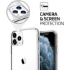 image:imageTENOC Phone Case Compatible with iPhone 11 Pro Clear Case AntiYellowing Protective Bumper Hard Back Cover for 58 InchClear