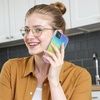 image:imageTENOC Phone Case Compatible with iPhone 11 Pro Clear Case AntiYellowing Protective Bumper Hard Back Cover for 58 InchClear Aesthetic