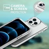 image:imageTENOC Phone Case Compatible with iPhone 11 Pro Clear Case AntiYellowing Protective Bumper Hard Back Cover for 58 InchClear AntiYellowing