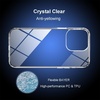 image:imageTENOC Phone Case Compatible with iPhone 11 Pro Clear Case AntiYellowing Protective Bumper Hard Back Cover for 58 InchClear AntiYellowing