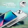 image:imageTENOC Phone Case Compatible with iPhone 11 Pro Clear Case AntiYellowing Protective Bumper Hard Back Cover for 58 InchClear AntiYellowing