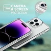 image:imageTENOC Phone Case Compatible with iPhone 11 Pro Clear Case AntiYellowing Protective Bumper Hard Back Cover for 58 InchClear AntiYellowing