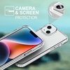 image:imageTENOC Phone Case Compatible with iPhone 11 Pro Clear Case AntiYellowing Protective Bumper Hard Back Cover for 58 InchClear AntiYellowing