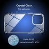 image:imageTENOC Phone Case Compatible with iPhone 11 Pro Clear Case AntiYellowing Protective Bumper Hard Back Cover for 58 InchClear AntiYellowing
