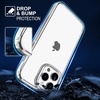 image:imageTENOC Phone Case Compatible with iPhone 11 Pro Clear Case AntiYellowing Protective Bumper Hard Back Cover for 58 InchClear AntiYellowing