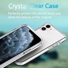image:imageTENOC Phone Case Compatible with iPhone 11 Pro Clear Case AntiYellowing Protective Bumper Hard Back Cover for 58 InchClear AntiYellowing
