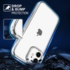 image:imageTENOC Phone Case Compatible with iPhone 11 Pro Clear Case AntiYellowing Protective Bumper Hard Back Cover for 58 InchClear AntiYellowing