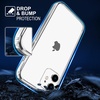 image:imageTENOC Phone Case Compatible with iPhone 11 Pro Clear Case AntiYellowing Protective Bumper Hard Back Cover for 58 InchClear AntiYellowing
