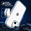 image:imageTENOC Phone Case Compatible with iPhone 11 Pro Clear Case AntiYellowing Protective Bumper Hard Back Cover for 58 InchClear AntiYellowing