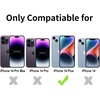 image:imageTENOC Phone Case Compatible with iPhone 11 Pro Clear Case AntiYellowing Protective Bumper Hard Back Cover for 58 InchClear AntiYellowing