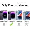 image:imageTENOC Phone Case Compatible with iPhone 11 Pro Clear Case AntiYellowing Protective Bumper Hard Back Cover for 58 InchClear AntiYellowing