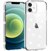image:imageTENOC Phone Case Compatible with iPhone 11 Pro Clear Case AntiYellowing Protective Bumper Hard Back Cover for 58 InchClear Glitter