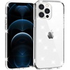 image:imageTENOC Phone Case Compatible with iPhone 11 Pro Clear Case AntiYellowing Protective Bumper Hard Back Cover for 58 InchClear Glitter