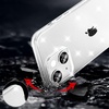 image:imageTENOC Phone Case Compatible with iPhone 11 Pro Clear Case AntiYellowing Protective Bumper Hard Back Cover for 58 InchClear Glitter