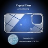 image:imageTENOC Phone Case Compatible with iPhone 11 Pro Clear Case AntiYellowing Protective Bumper Hard Back Cover for 58 InchClear Glitter