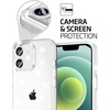 image:imageTENOC Phone Case Compatible with iPhone 11 Pro Clear Case AntiYellowing Protective Bumper Hard Back Cover for 58 InchClear Glitter