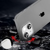 image:imageTENOC Phone Case Compatible with iPhone 11 Pro Clear Case AntiYellowing Protective Bumper Hard Back Cover for 58 InchClear Gray