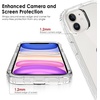image:imageTENOC Phone Case Compatible with iPhone 11 Pro Clear Case AntiYellowing Protective Bumper Hard Back Cover for 58 InchClear Protective