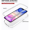 image:imageTENOC Phone Case Compatible with iPhone 11 Pro Clear Case AntiYellowing Protective Bumper Hard Back Cover for 58 InchClear Protective