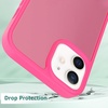 image:imageTENOC Phone Case Compatible with iPhone 11 Pro Clear Case AntiYellowing Protective Bumper Hard Back Cover for 58 InchHot Pink