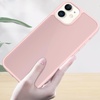 image:imageTENOC Phone Case Compatible with iPhone 11 Pro Clear Case AntiYellowing Protective Bumper Hard Back Cover for 58 InchPink