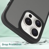image:imageTENOC Phone Case Compatible with iPhone 11 Pro Clear Case AntiYellowing Protective Bumper Hard Back Cover for 58 InchTranslucent Black