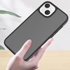 image:imageTENOC Phone Case Compatible with iPhone 11 Pro Clear Case AntiYellowing Protective Bumper Hard Back Cover for 58 InchTranslucent Black