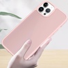 image:imageTENOC Phone Case Compatible with iPhone 11 Pro Clear Case AntiYellowing Protective Bumper Hard Back Cover for 58 InchTranslucent Pink