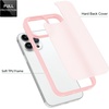 image:imageTENOC Phone Case Compatible with iPhone 11 Pro Clear Case AntiYellowing Protective Bumper Hard Back Cover for 58 InchTranslucent Pink