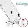 image:imageTENOC Phone Case Compatible with iPhone 7 Plus amp iPhone 8 Plus Black Case AntiFingerprint Protective Bumper Matte Cover for 55 InchClear